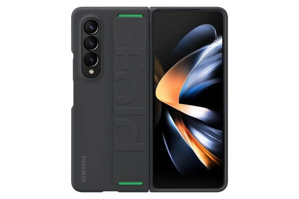 Samsung Galaxy  Fold4 Silicone Grip Case, Black