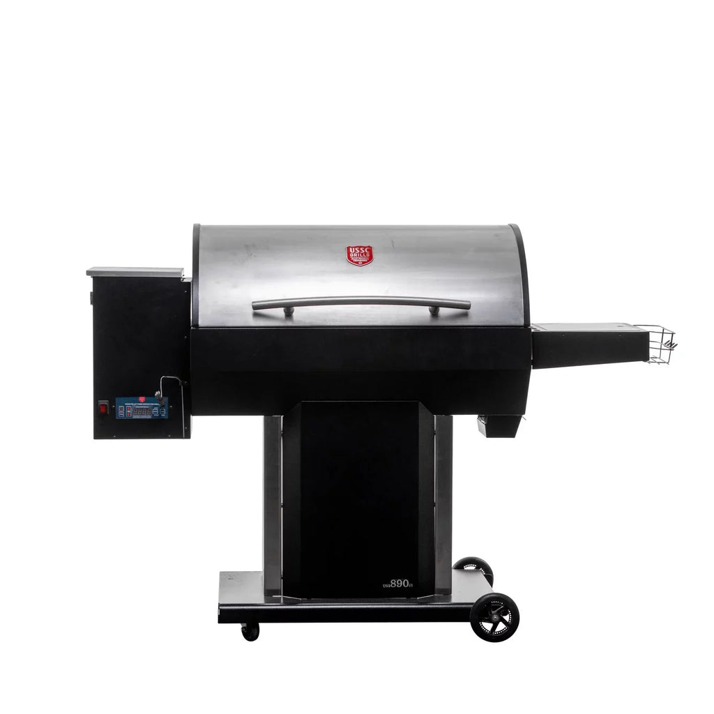Grills  890 sq in. Stainless Steel Wood Pellet Grill & Smoker
