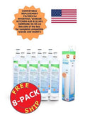 Brand , Water and Ice Filter , Model # - , Compatible with Whirlpool® 4396510 - 8 Pack - Made in ...