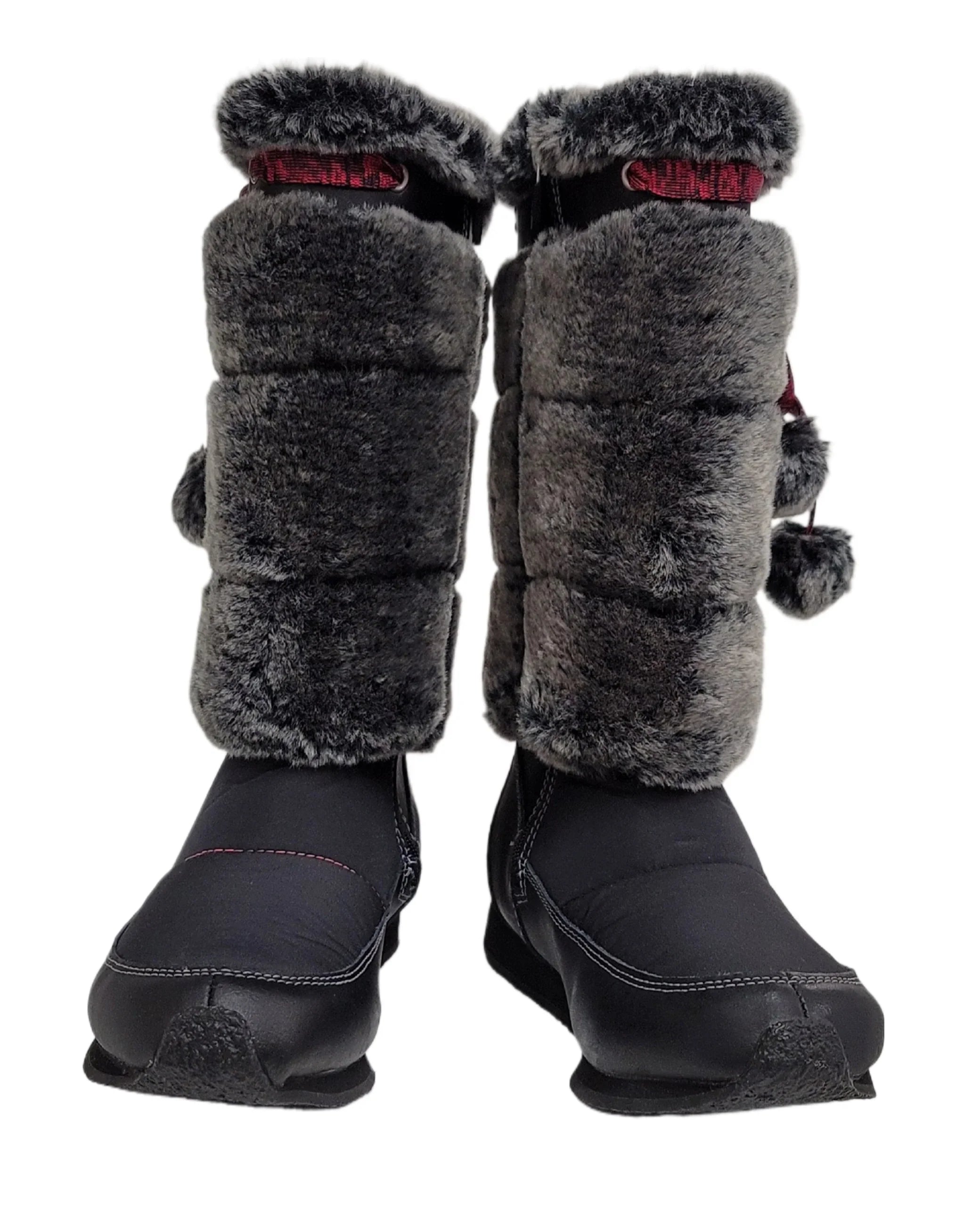 Timberland Junior Big Kid Winterberry Tall Fur Medium Boot Black 59994 size 4.5
