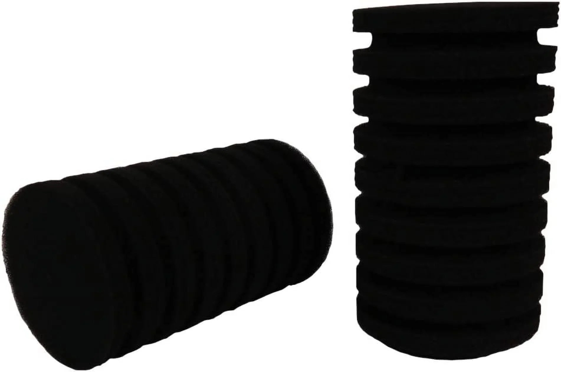 Huijukon Aquarium Fish Tank Sponge Filters with 2 Media Containers for 10 to 50 Gallon Shrimp Betta Breeder Nano Fry Axolotl Angelfish Tanks