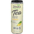 Zevia Organic Caffeine Free Lemon Sweetened Black Tea, 12 Fluid Ounce -- 12 per Case.