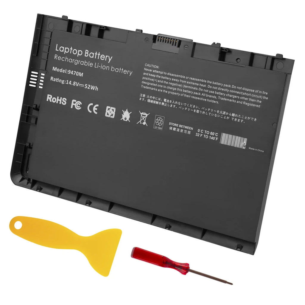 Battery For   EliteBook Folio 9480m Ultrabook