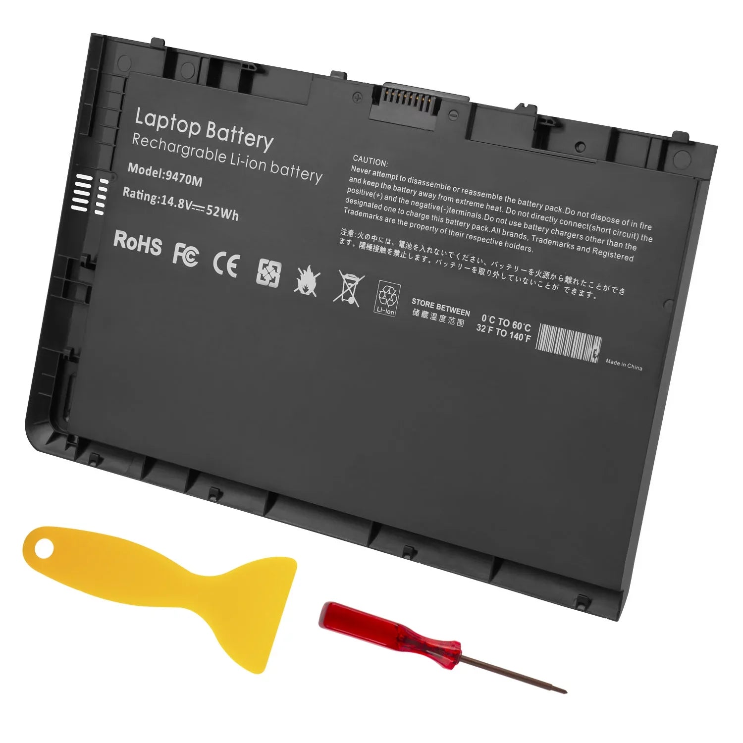Battery For   EliteBook Folio 9480m Ultrabook