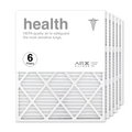 AIRx Filters Health 24x30x1 Air Filter Replacement  13  Furnace Pleated Filter, 6-Pack