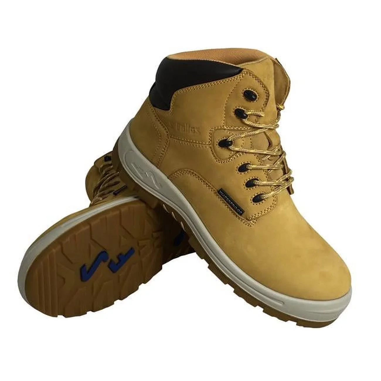 Men's Poseidon Comp Toe Waterproof 6 in. Hiker Work Boot  Wheat - Size 9
