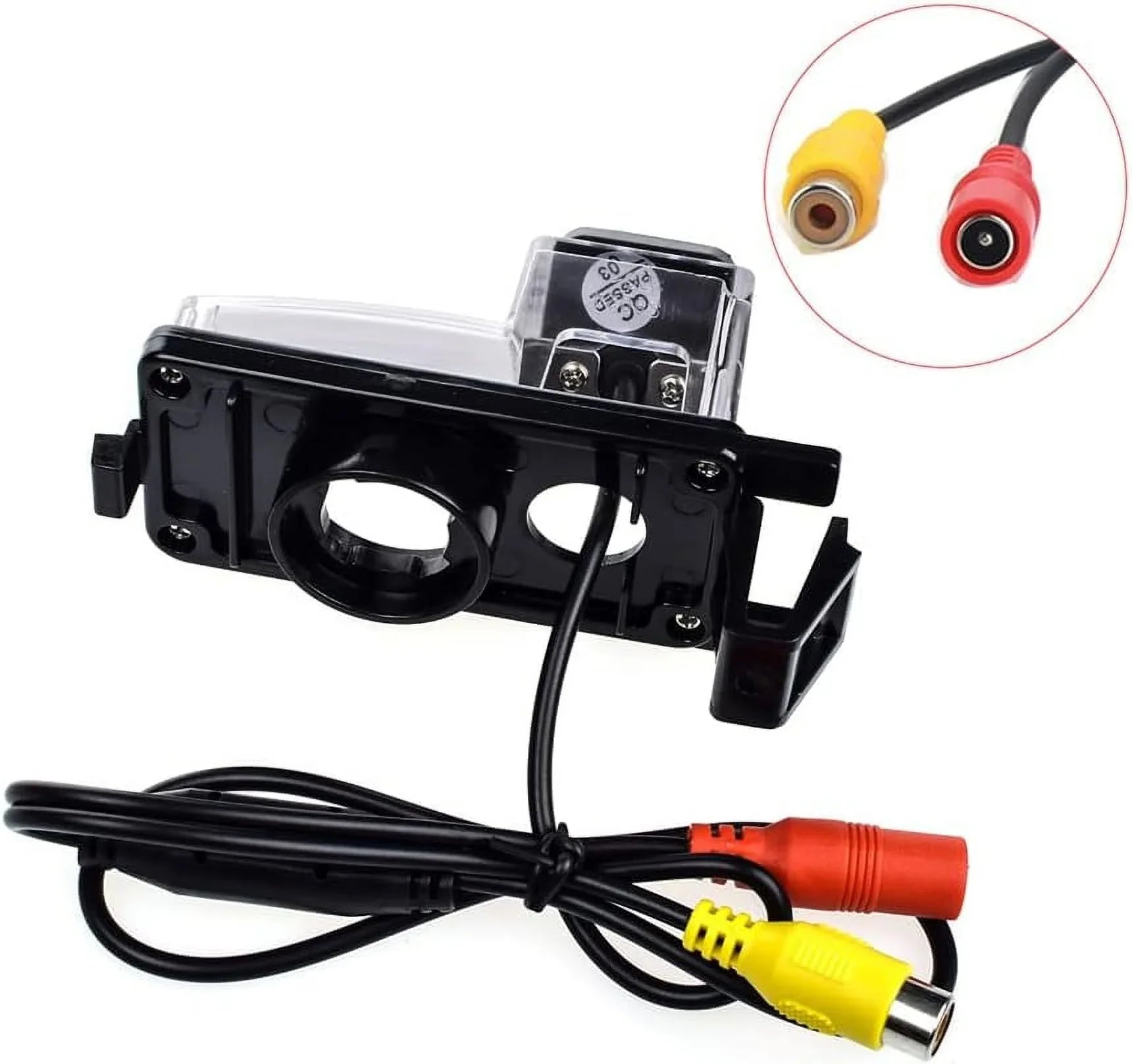 Vlicevrn  Fisheye Vehicle Car Rear View Camera Fixed Parking Line Night Vision Backup Parking Camera for Nissan Versa