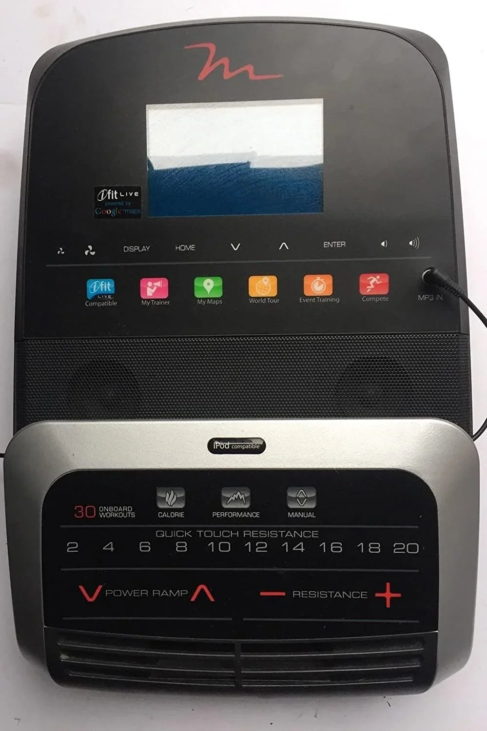FreeMotion 510 Image Daybreak Elliptical Console Display Control Panel