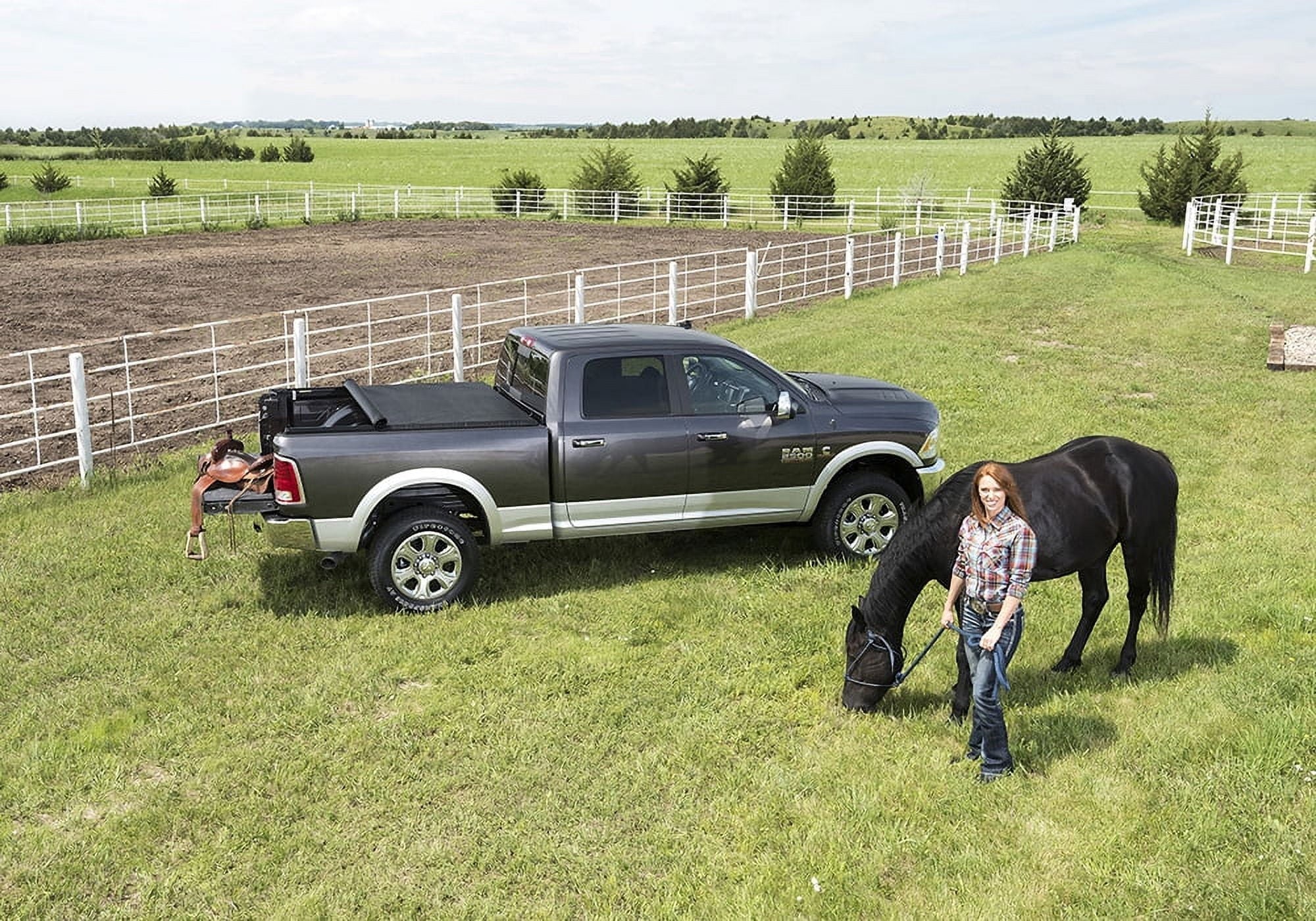 Truxedo Truxport Soft Roll Up Truck Bed Tonneau Cover | 278601 | Compatible with 2004-2008 Ford -150 8' Bed (96")