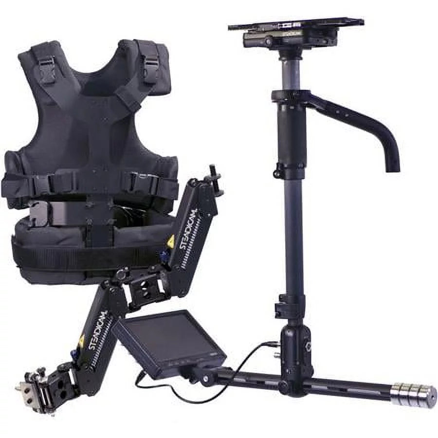 Sled with 7" Monitor, -15 Arm and Vest With SteadiCam Sony - Battery Mount