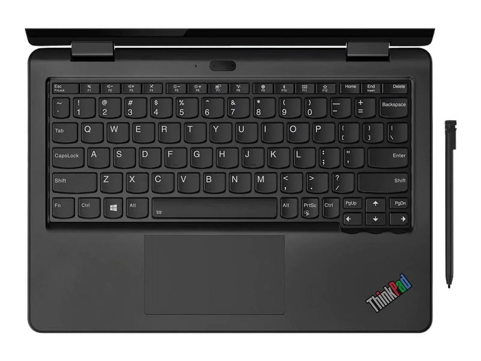 Lenovo ThinkPad 11e Yoga Gen 6 20SF - Flip design - Intel Core m3 8100Y / 1.1 GHz - Win 10 Pro 64-bit -  Graphics 615 - 4   - 256   NVMe - 11.6"  touchscreen 1366 x 768 () - Wi-Fi 5 - black - kbd: