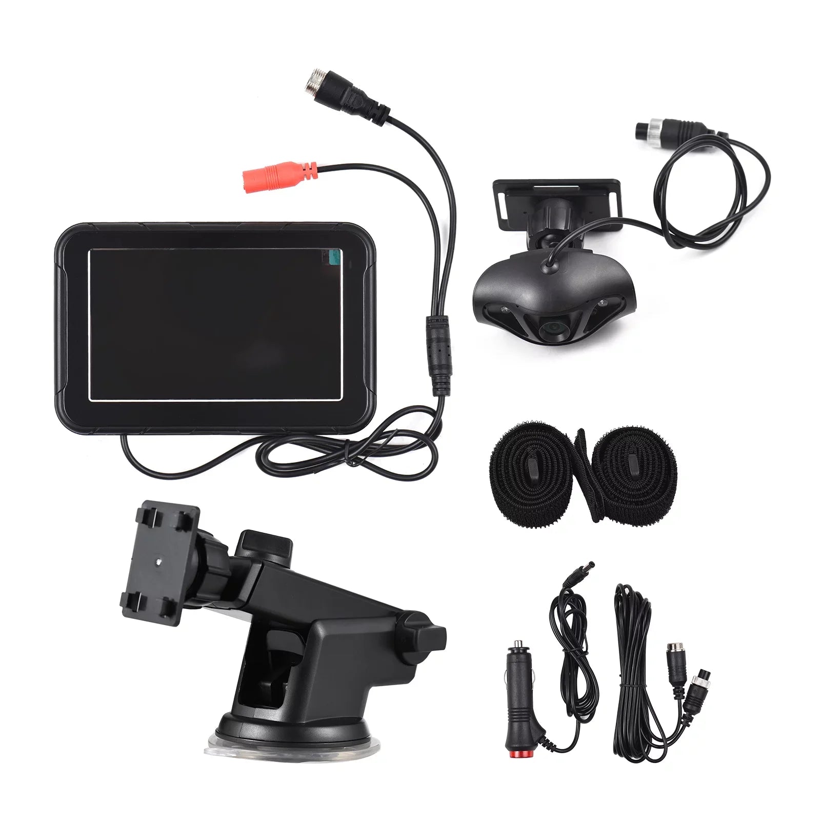 Dcenta Baby Car High Resolution Camera for Rear Facing Seat, 5 Inch Mirror Display, 150° Wide View, Night Vision-Invigilator