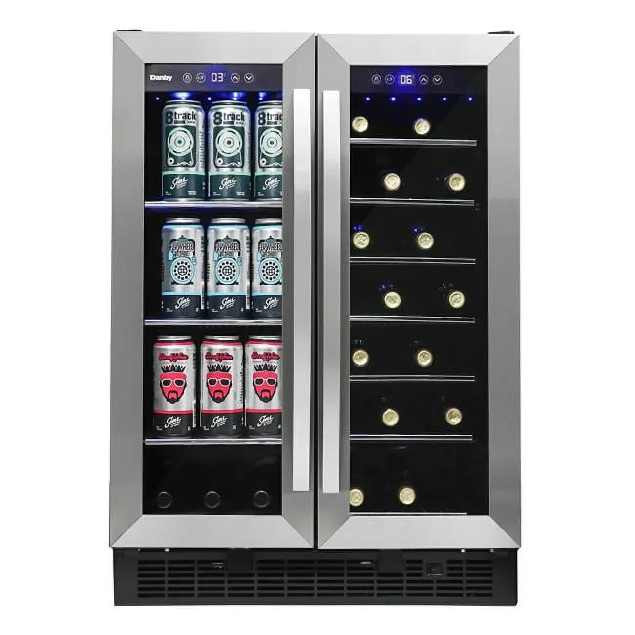 Danby  5.2 cu. ft. Built-in Beverage Center - Stainless Steel