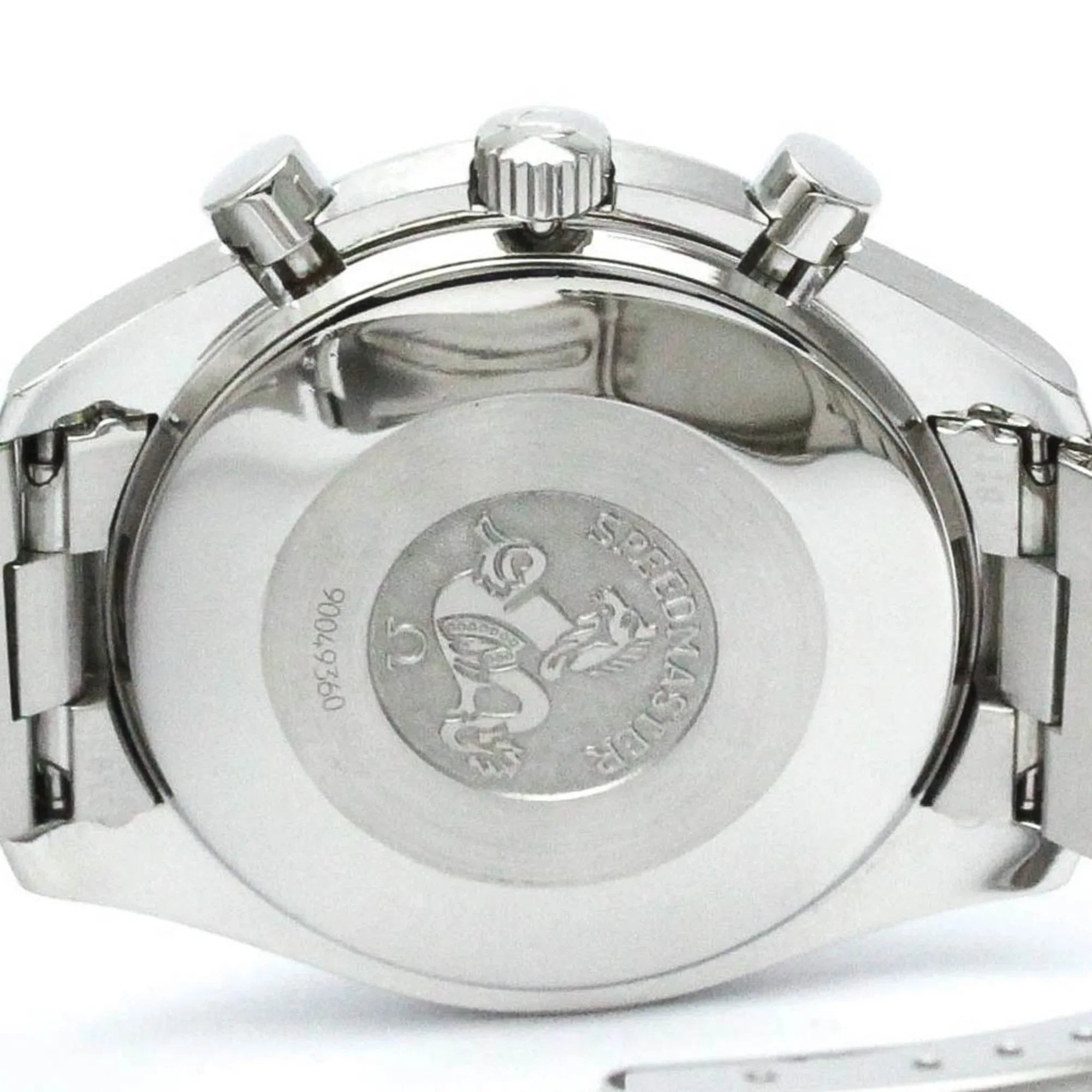 Pre-Owned Polished  Speedmaster Automatic Steel Mens Watch 3510.50  (Good)