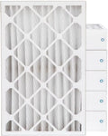 16X24x4  8 Pleated  Furne Air Filters. Case Of 6. Size: 15-1/2  23-1/2  3-3/4