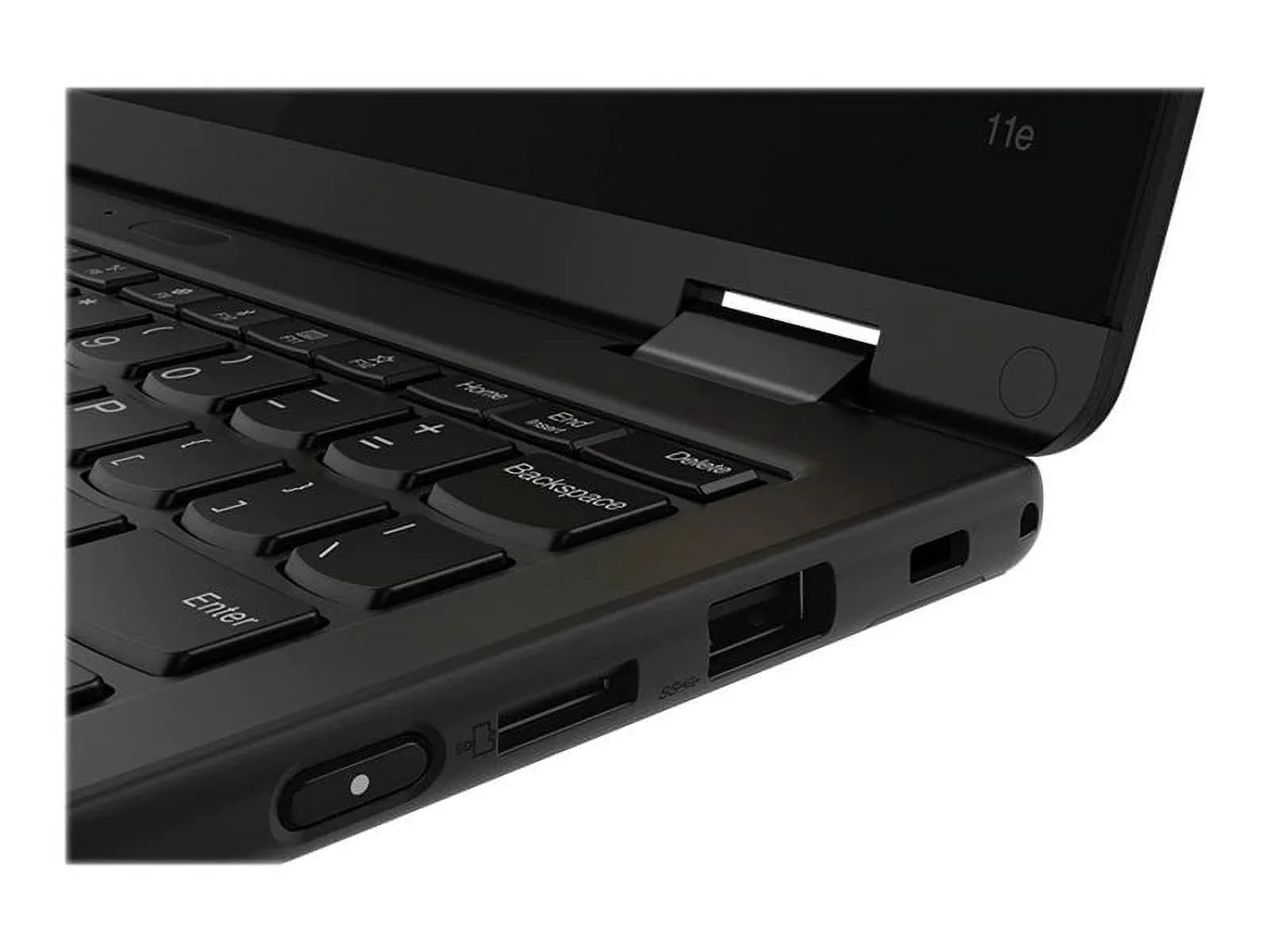 Lenovo ThinkPad 11e Yoga Gen 6 20SF - Flip design - Intel Core m3 8100Y / 1.1 GHz - Win 10 Pro 64-bit -  Graphics 615 - 4   - 256   NVMe - 11.6"  touchscreen 1366 x 768 () - Wi-Fi 5 - black - kbd: