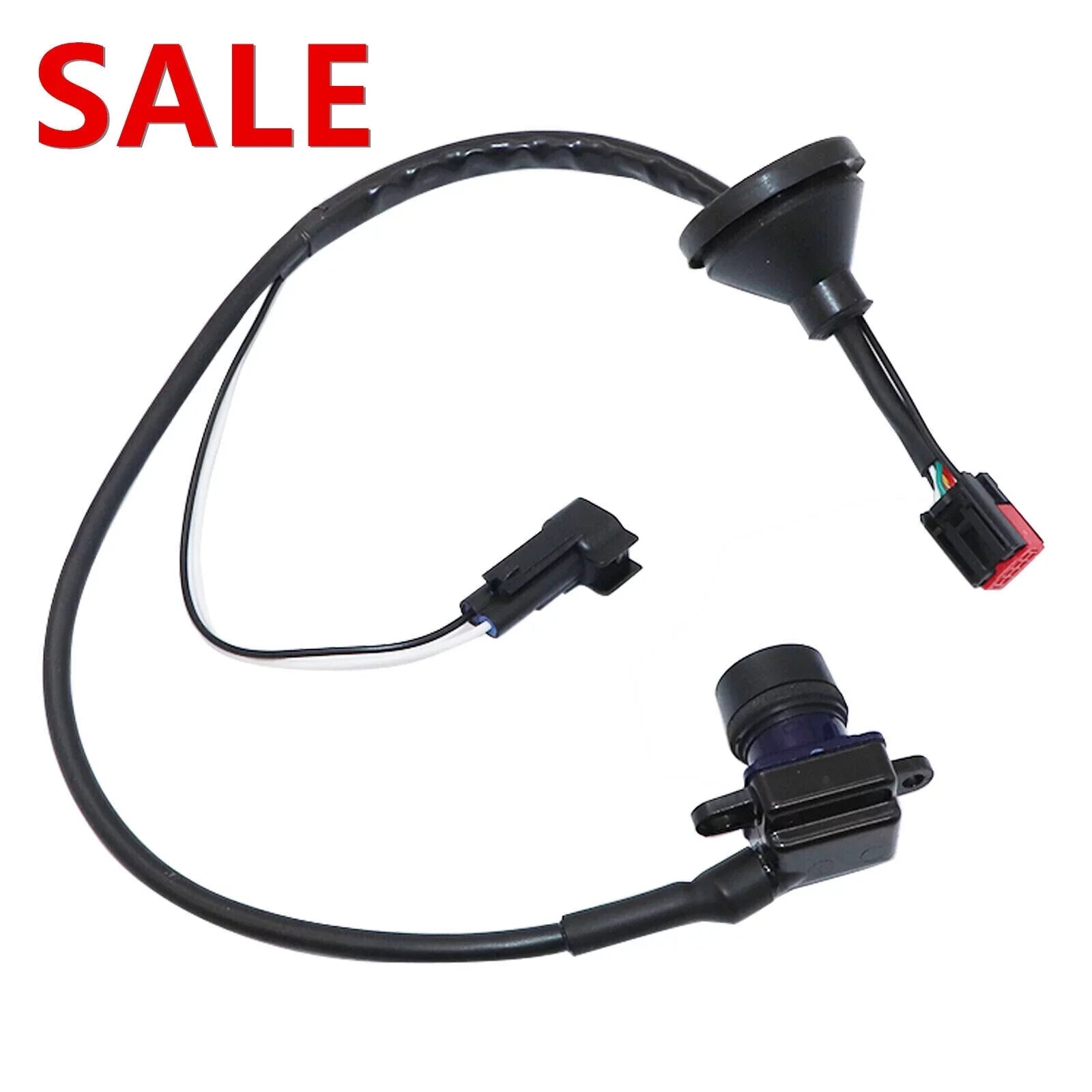 Onemayship Rear Back Up Camera for Dodge Grand Caravan 2011-2020, 130° Detection Angle, Wired Connection, Distance Line