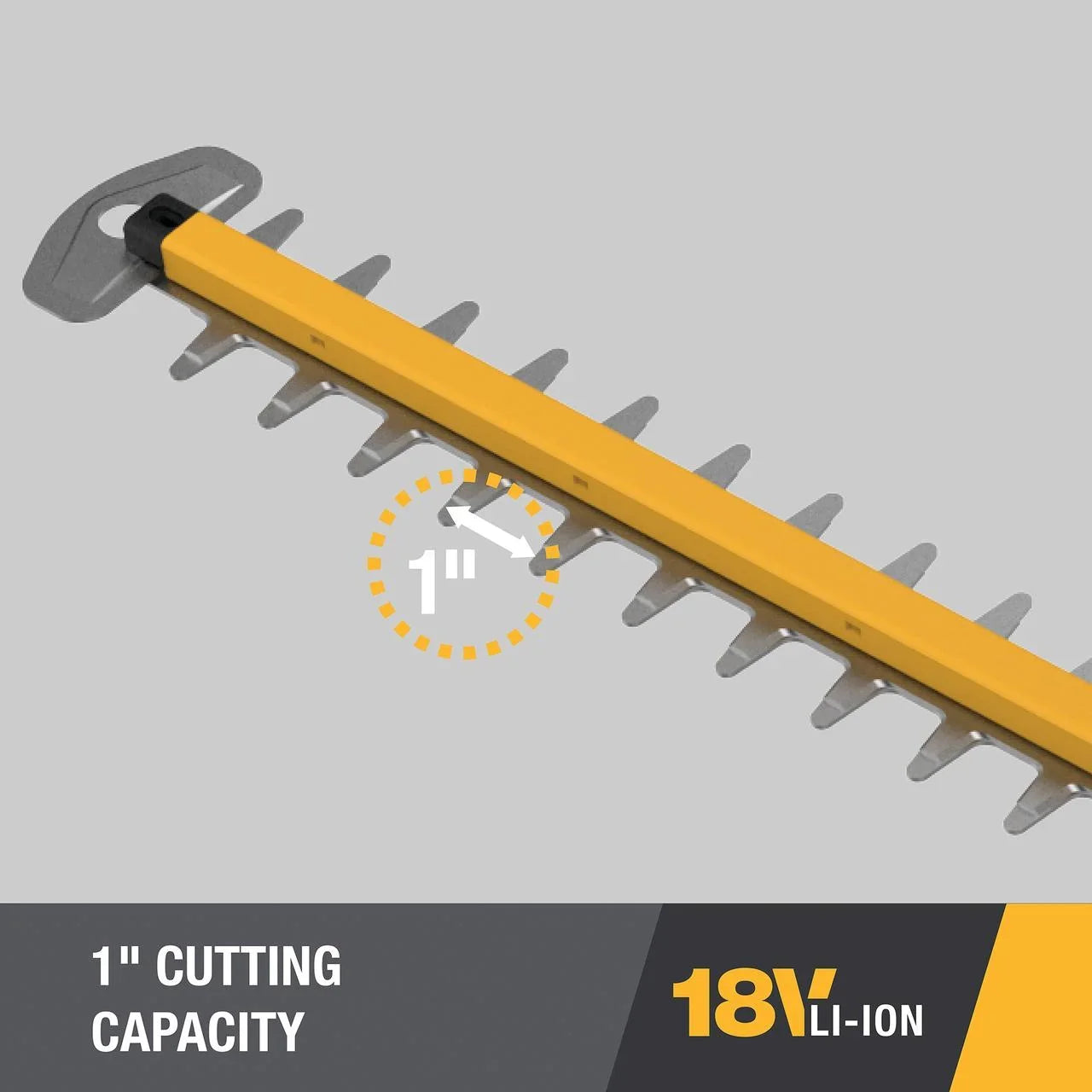 Caterpillar Cat®  18V Brushless 24" Cordless Hedge Trimmer with Battery