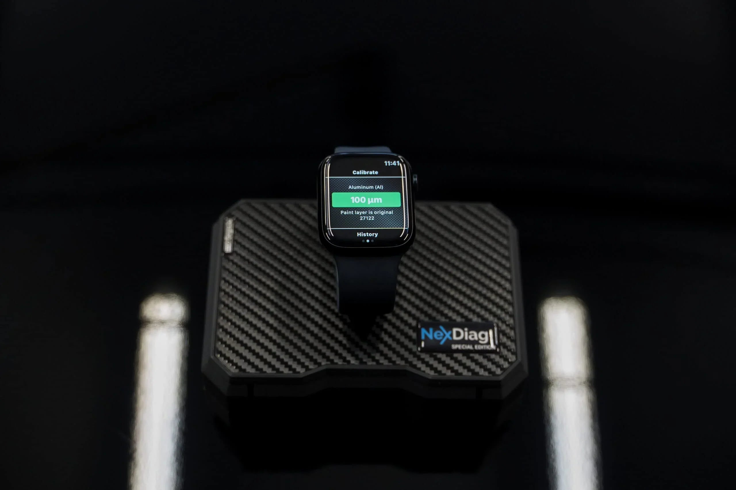 HogoR NexDiag NexPTG Pro Carbon with Calibration Paint Measurement Tool for Automotive Vehicle