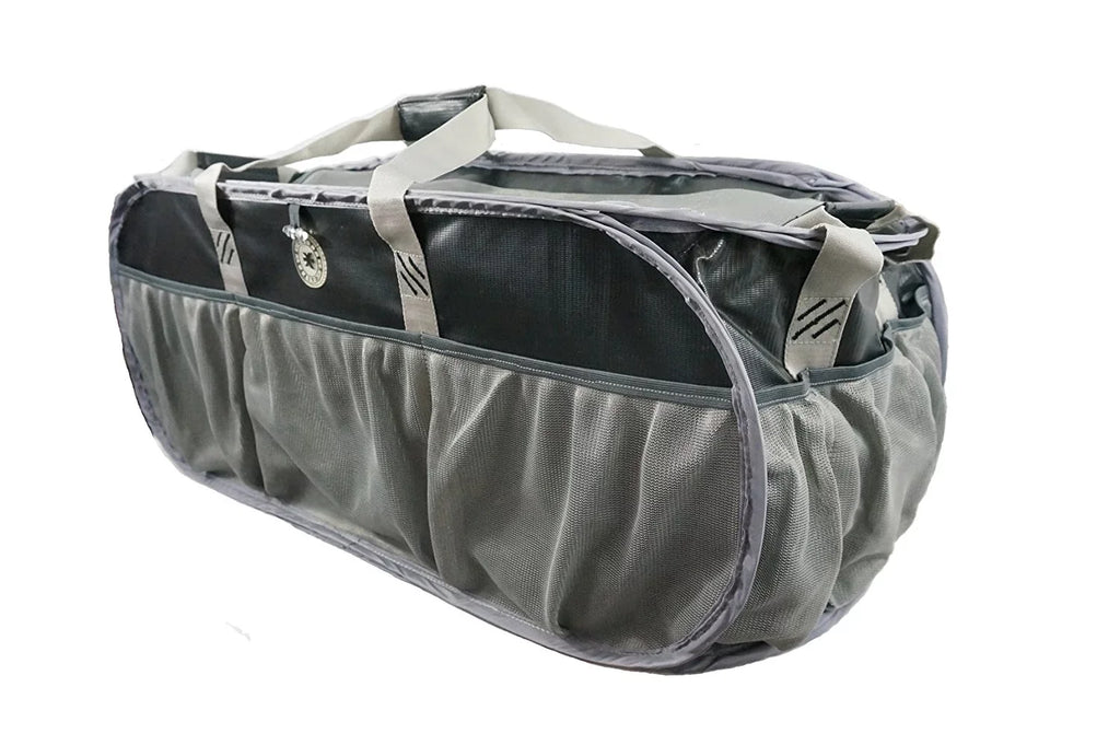 '-Cliffs Trunk Organizer Gym Duffel Laundry Bag Closet Organizer Bag Market Grocery Bag Beach Picnic Tote Bag Fit Truck  & Car Black / Silver