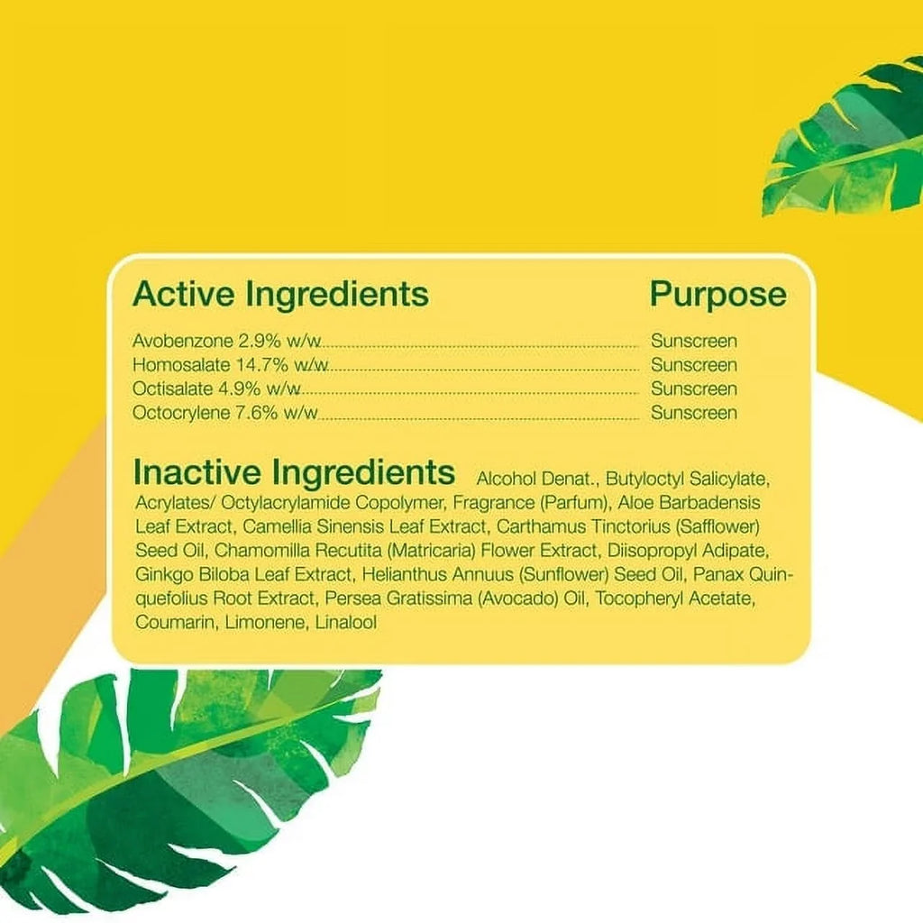 Alba Botanica Hawaiian, Coconut Spray Sunscreen  50 6 oz (Pack of 2)