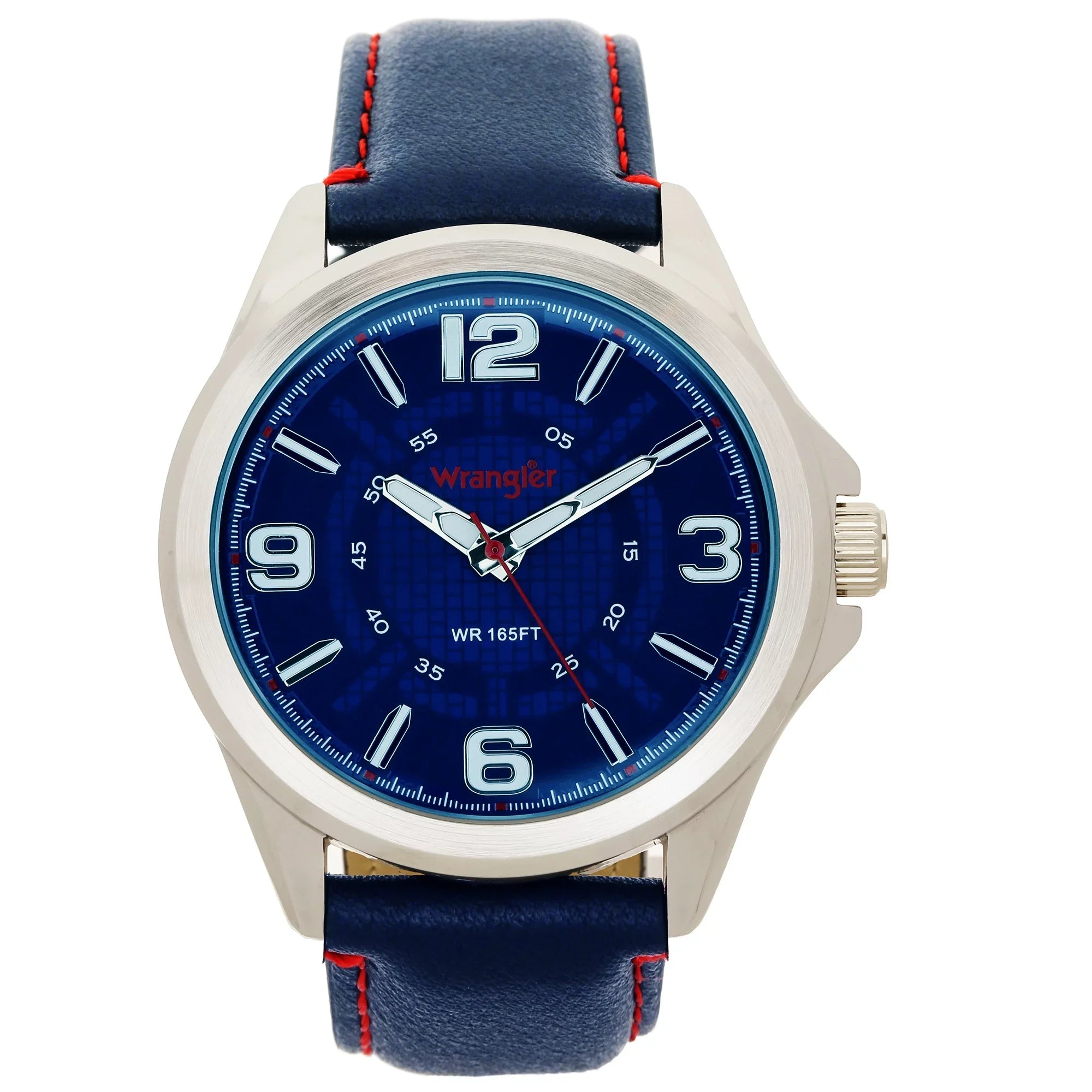 Wrangler 48mm Blue Dial, Blue Strap Watch