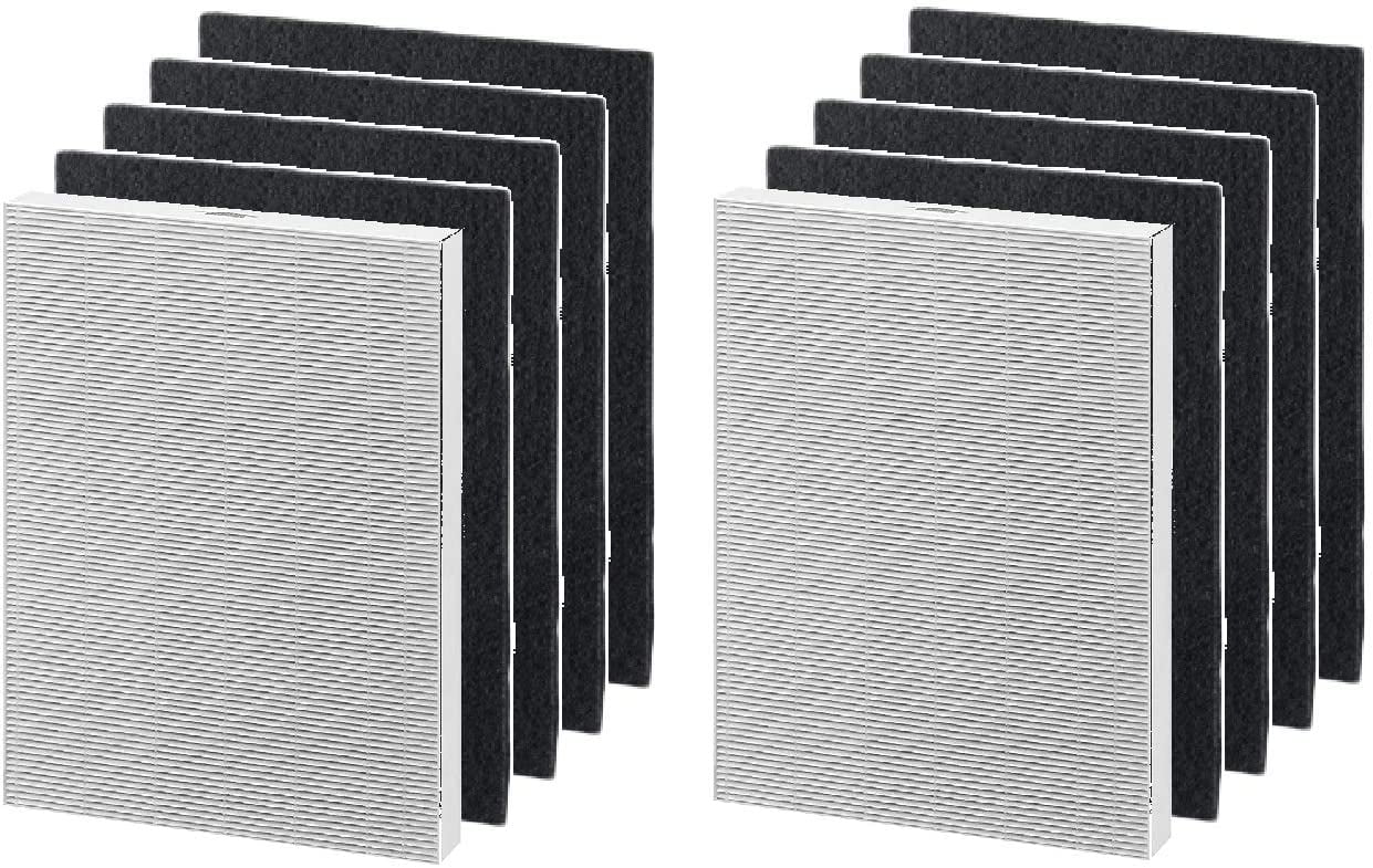 Air Filter Compatible With Fellowes AeraMax 200 Purifier Model 190/200//. 2 Packs