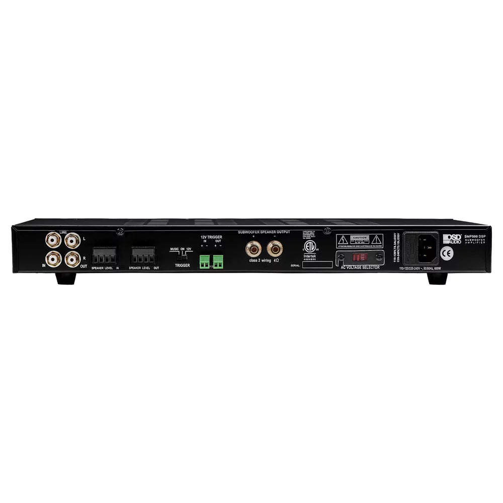 800W Mono Class  Subwoofer Amplifier, Auto Sensing, 4 -8 Ohm ,  Certified  App Control