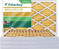 Filterbuy 16x25x2  11 Pleated   Furnace Air Filters (4-Pack)