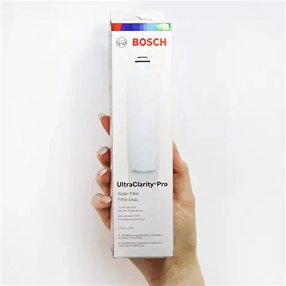 1 Pack Bosch Ultra Clarity Pro Refrigerator Water Filter - White ()