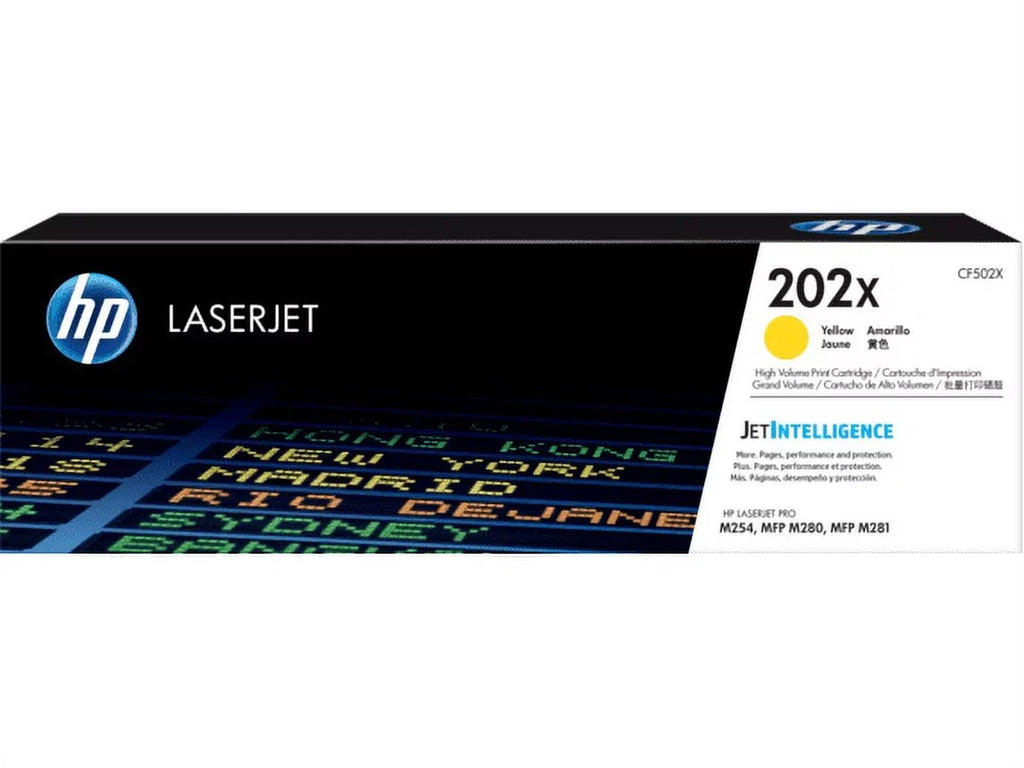 202X () Toner Cartridge, Yellow High Yield