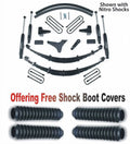 Zone OffRoad 1999 Ford  4WD 6in Suspension System With Free Boot Protectors