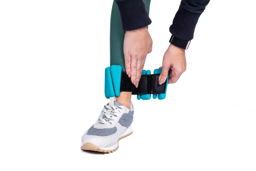 Cubii Wearable and Adjustable 2 lb Ankle/Wrist Weights, Set of 2 Comfortable and Soft, Perfect for Dancing, Running, Walking, Fitness, Workout