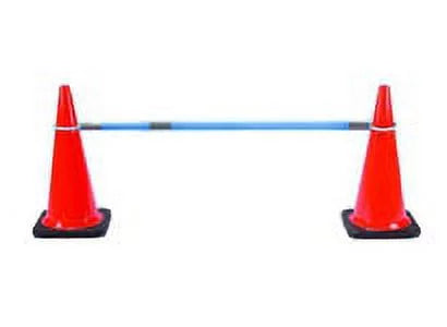 Cortina 03-824CB- Cone Bar Retractable 5-9 Blue w/(3) 4"  Collars (3" dia. ring)4 Pack)