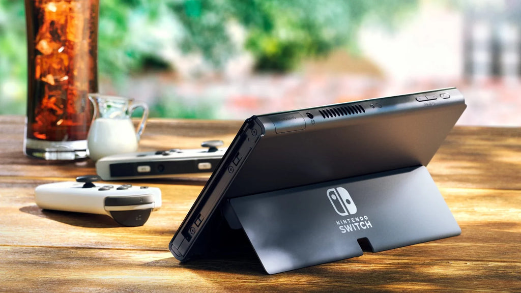 2021 New Nintendo Switch  Model White with Mytrix Full Body Skin Sticker for   Console, Dock and Joycons - Sushi Set