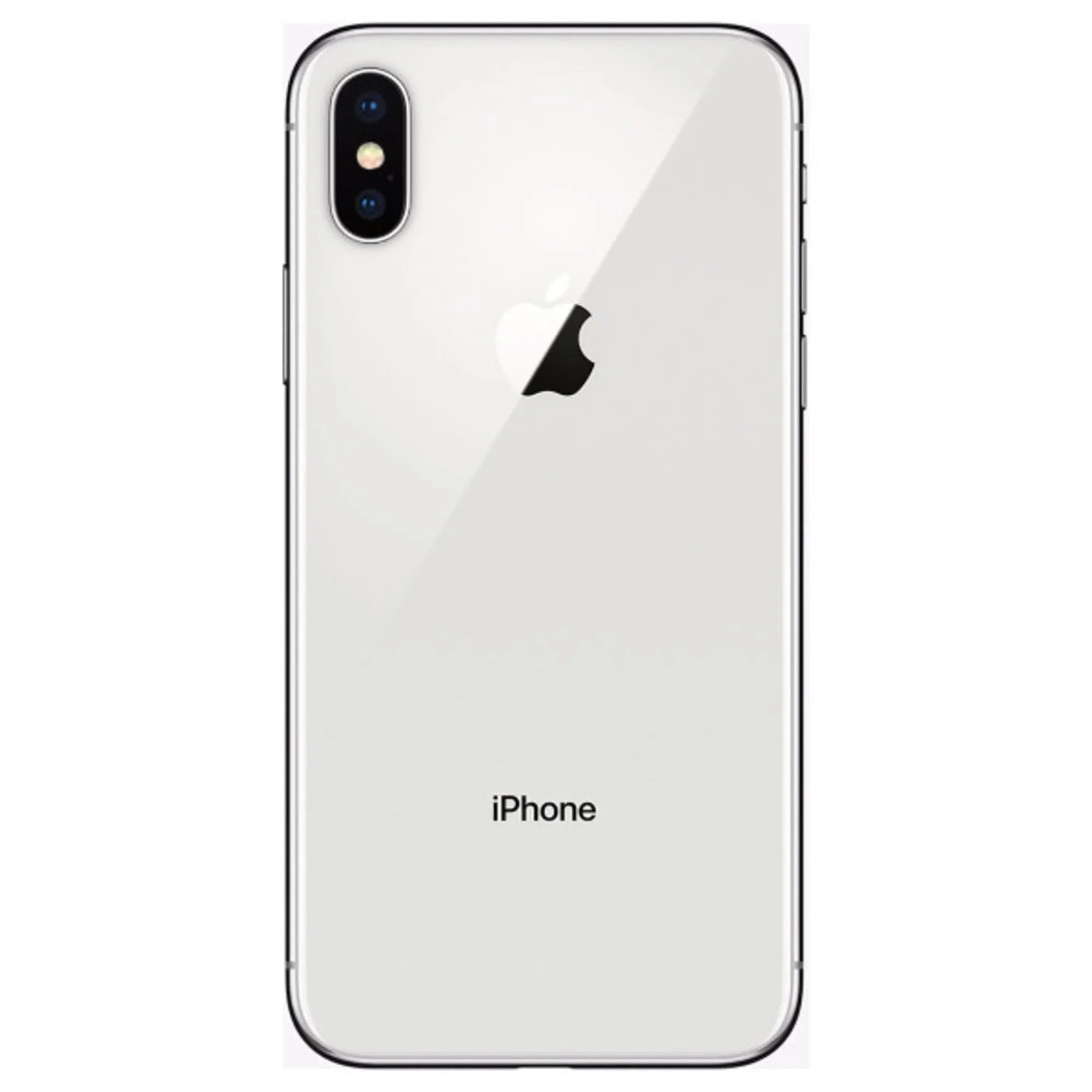 Restored Apple iPhone  256GB Unlocked (, not ), Silver (Refurbished)