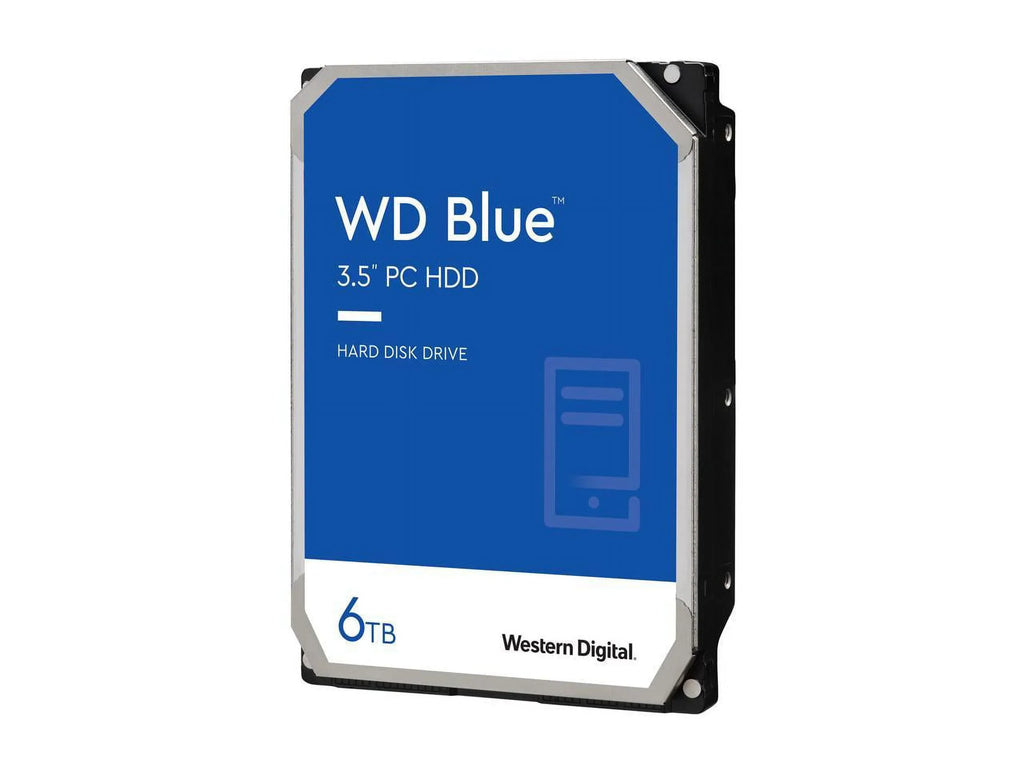 Blue 6TB Desktop Hard Disk Drive - 5400   6Gb/s 256MB Cache 3.5 Inch -