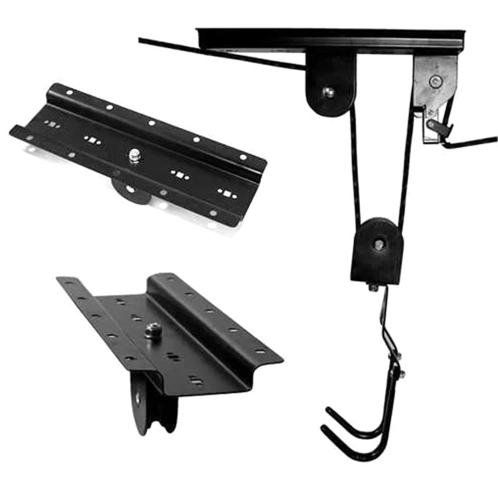 Radirus Heavy Duty Ceiling Hanger, Garage Storage Bike Lift Pulley System, Overhead Bike Rack
