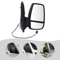 Fits for 2015-2022 Ford Transit 150 250 350 Right Passenger Side Rear View Mirror Short Arm