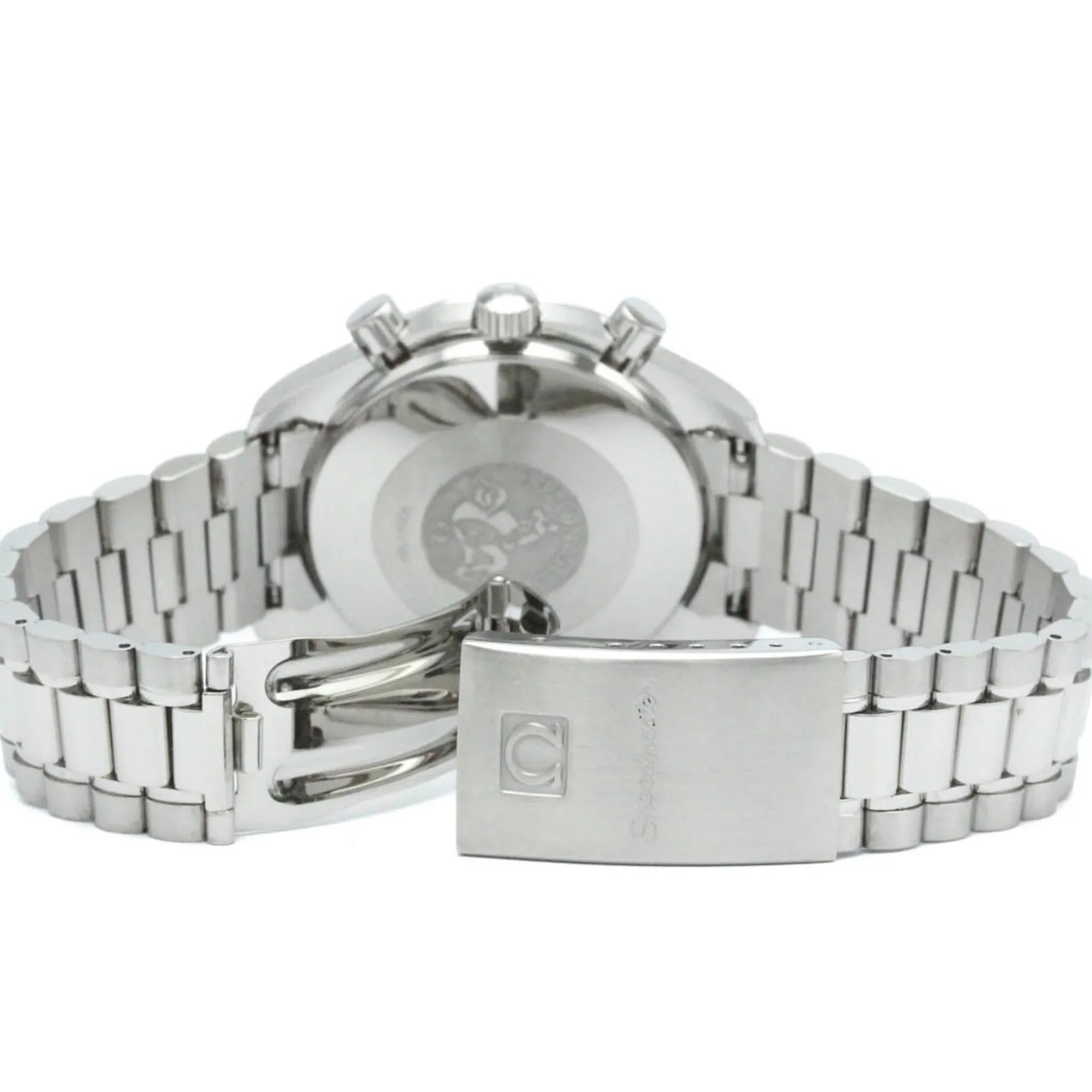 Pre-Owned Polished  Speedmaster Automatic Steel Mens Watch 3510.50  (Good)