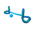 Swimline 90" Inflatable Aqua Fun Swimming Pool Volley Ball Game - Blue/Green