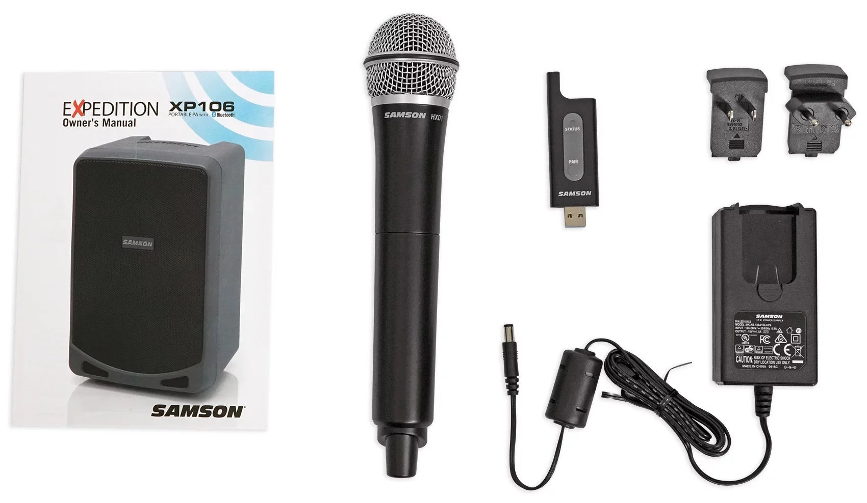 Samson 6" Portable Rechargeable Speaker+Mic For Workout, Yoga, Spin, Fitness