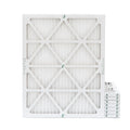 16-3/8 x 21-1/2 x 1  10 Pleated  Furnace Air Filters by Glasfloss Industries. ( 8 Pack ) Replacement filters for Carrier, Payne, & Bryant