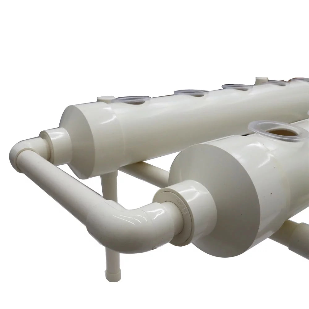 Hydroponic Gardening Planting System 10 Plant Website Growth Kit with Two Tubes and One Floor