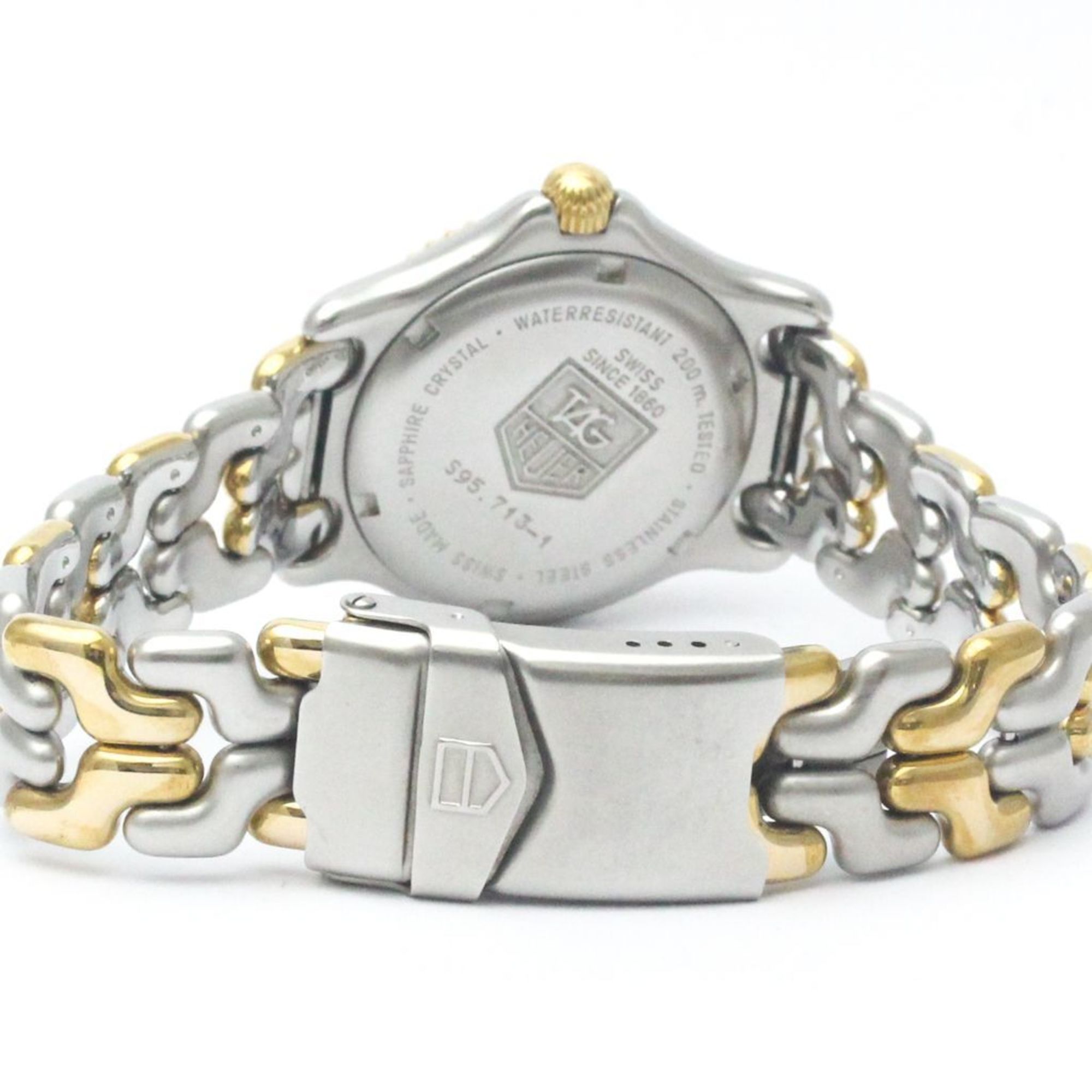 Pre-Owned Polished   Sel 200M Gold Plated Steel Mid Size Watch .713  (Good)