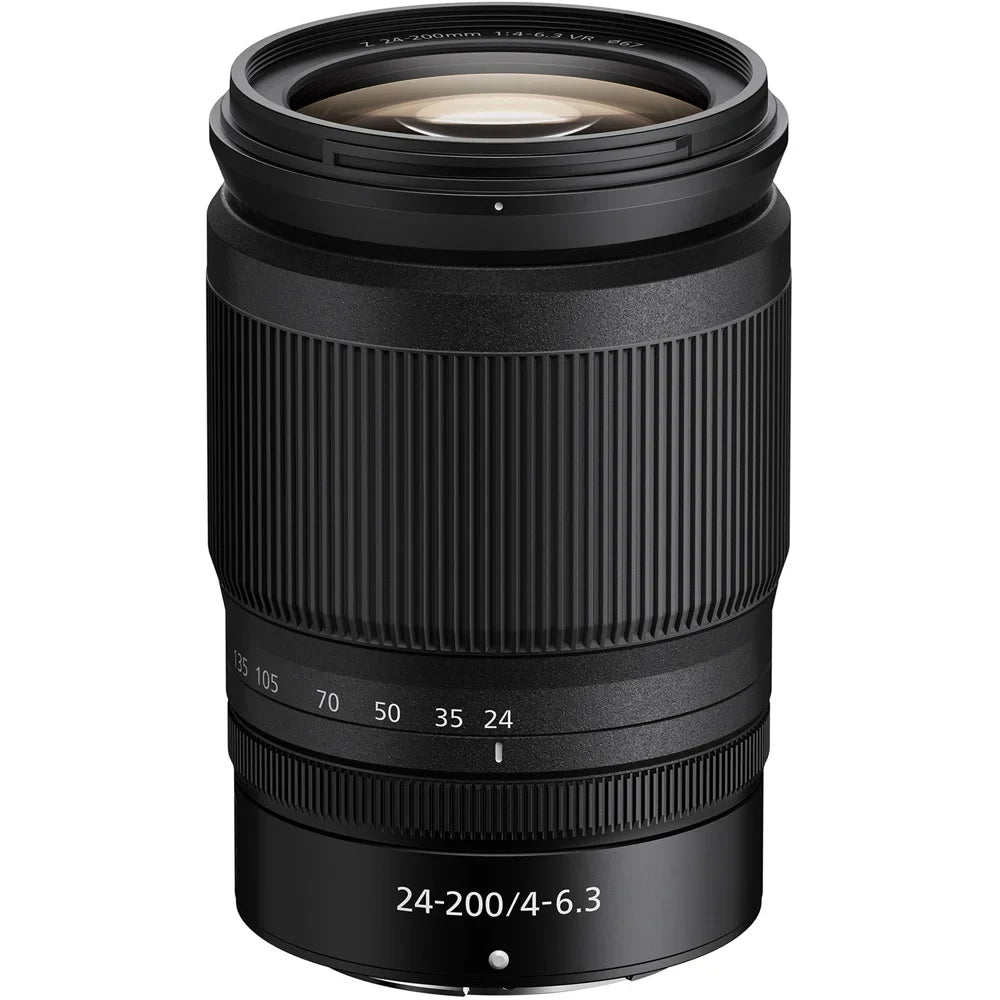 Nikon 20092   24-200mm f/4-6.3  Lens Telephoto Zoom for  Mount Cameras Bundle with 7   Enhanced Protection Pack