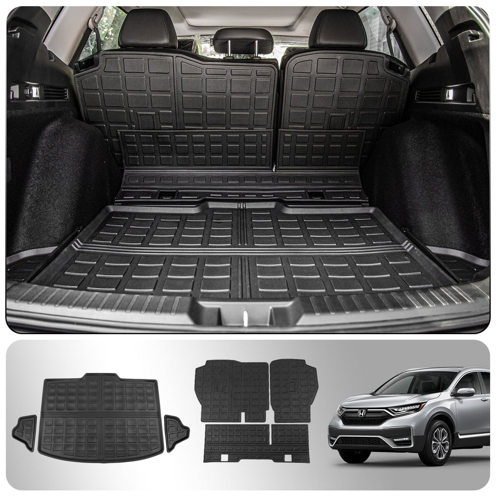 Fit 2023 2024 Honda  2024 mats Car Cargo Liner Trunk Mat Back Seat Cover Protector 2024 Honda Cr-v Fuel Accessories
