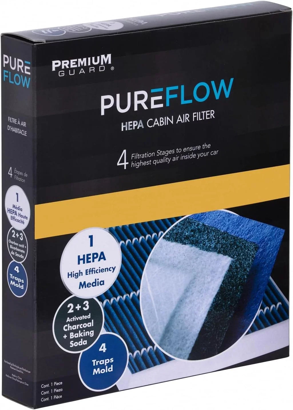 PureFlow  Cabin Air Filter  | Fits 2023-20 Tesla , 2023-17 3