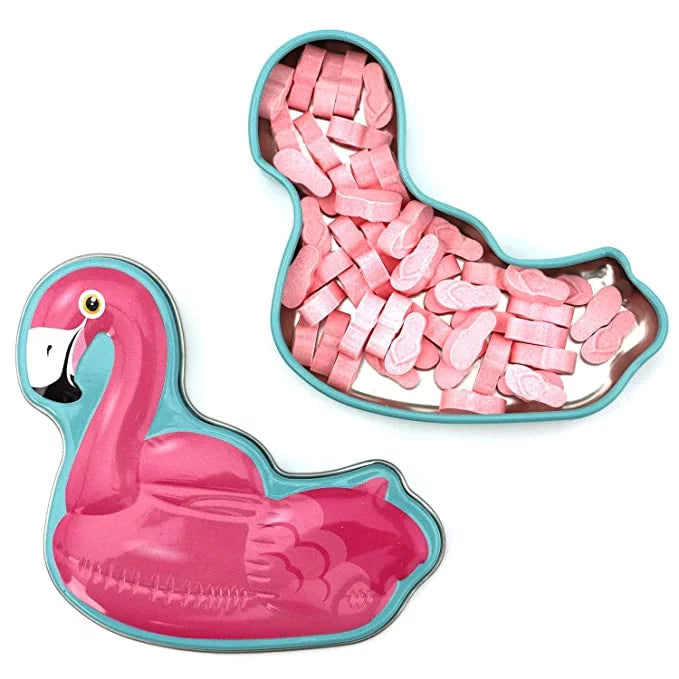 Pool Party Flamingo Strawberry Lemonade Candies - .6-oz. Tin