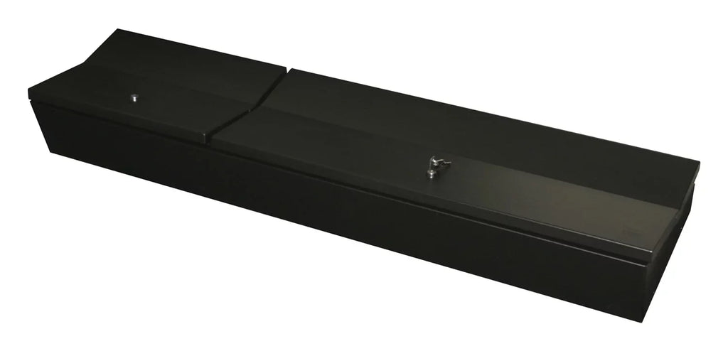 Tuffy Security Products 283-01 Under Seat Lockbox - Full Length; Black; 2009-2014 Ford  SuperCrew